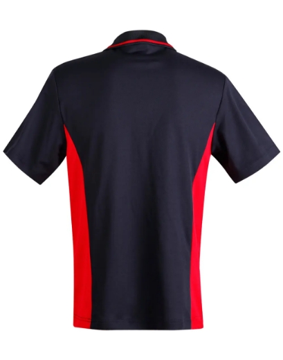 Picture of Winning Spirit, Mens TrueDry Contrast S/S Polo